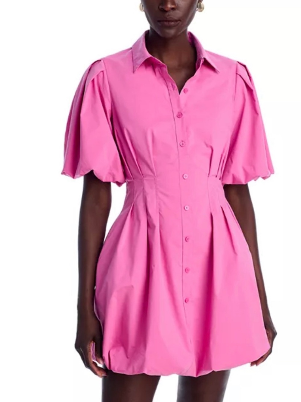 SIMKHAI Cleo Poplin Balloon Dress